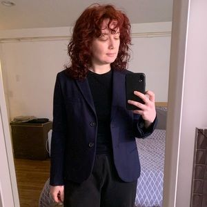 Navy blue argent blazer size 10